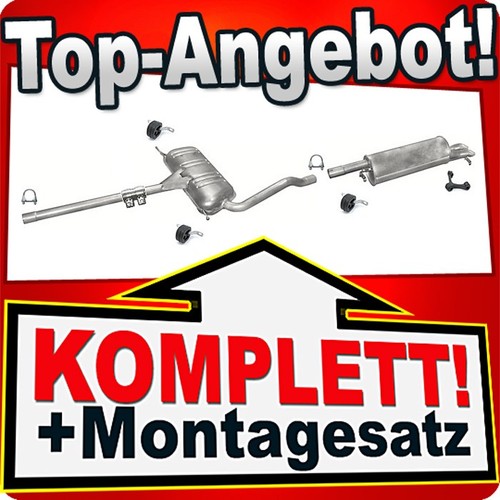 Auspuff für passat b5 - für,