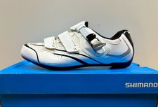 Shimano SH-R088W Unisex Rennradschuh Weiß-Schwarz versch. Größen