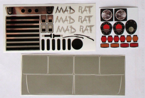 Dekorbogen mad rat hummer - dekorbogen,