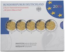 5 x 2 Euro Mauerfall 2019