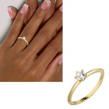 Diamant Ring 0,25 ct 585 echt