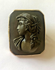 antike Lava Kamee mit