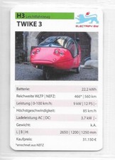 Karte Nr. H3 - TWIKE 3