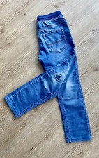 Jungen Jeans Gr. 152 158 Denim Hose Schlupfhose dehnbar