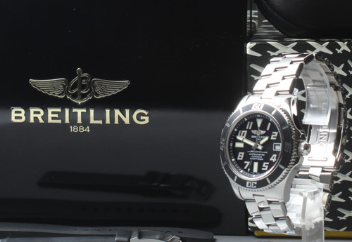 Polished box breitling - [polished, box]