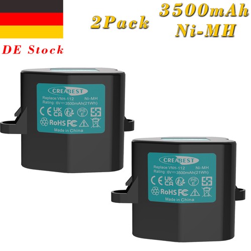 3500mah mh akku - 6v,