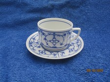 WINTERLING Schwarzenbach-Porzellan -(flache) TASSE mit Untertasse- guter Zustand