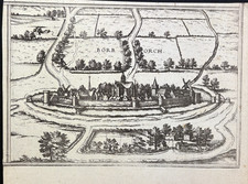 Bourburg Hauts-de-France, Braun Hogenberg 1575