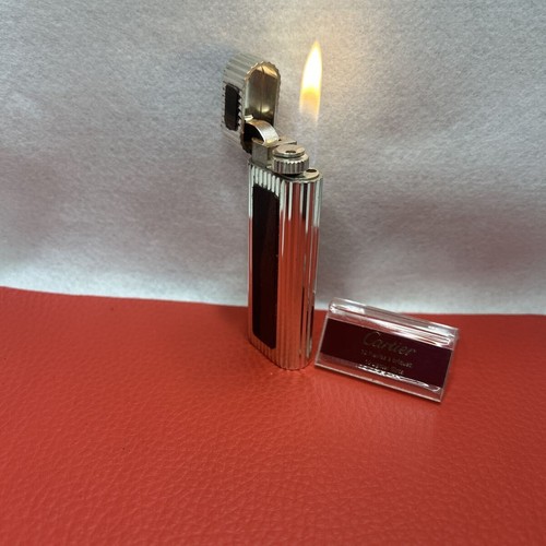 Cartier c1176 silber ebenholz - cartier,