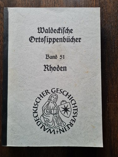 Waldeckische ortsfamilienbuch - waldeckische,
