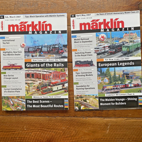 Märklin magazin english - english, 2007