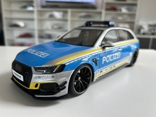 Audi RS4-R Abt 2020 Polizei Gt Spirit GT817 1:18 Modellauto OVP