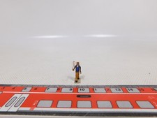 Preiser H0 Modell Holz-Figur Drahtachser mit Peitsche #EA993-0,5