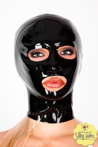Latex maske für sie - latex,