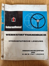 IHC 553 654 724 824 946  1046 1246 Werkstatthandbuch Lenkung  Traktor  K23