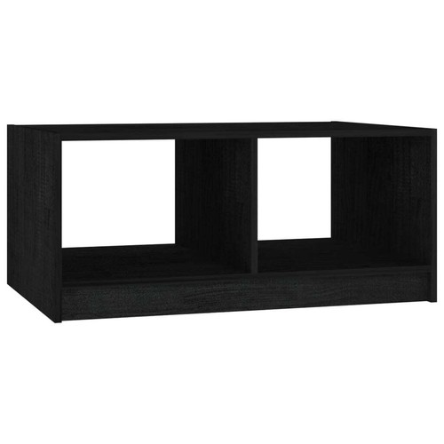Couchtisch 75x50cm schwarz