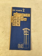 B.V. Karte 2 Straßenkarte