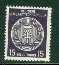 DDR , Dienstmarke , Zirkel