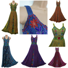 Maxikleid Mittelalter Hippie