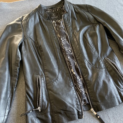 Damen lederjacke lammleder - damen, 38