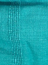 Vintage 80er Tagesdecke Bettüberwurf 250 cm x 145 cm Baumwolle Grün