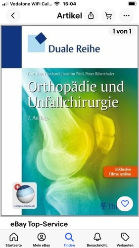 Duale reihe orthopädie - reihe,