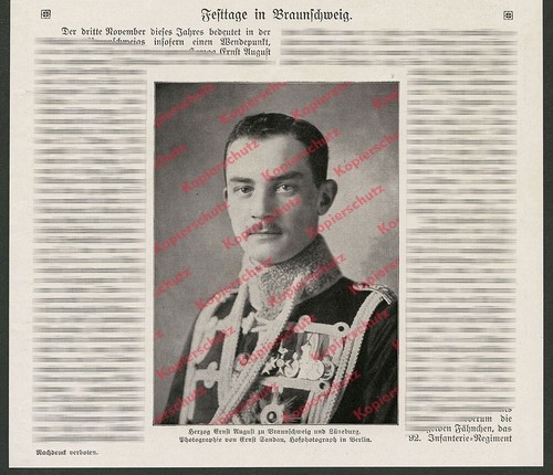Braunschweig herzog ernst - herzog,