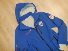 NEBULUS** schöne Softshelljacke leichte Skijacke Wanderjacke M blau Herren TOP!!