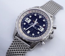 BREITLING CHRONOSPACE HERRENUHR IN EDELSTAHL REF.: A78365 PAPIERE/ZUBEHÖR/BOX