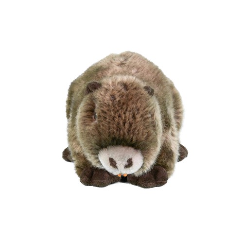 Kuscheltier nutria liegend - kuscheltier,