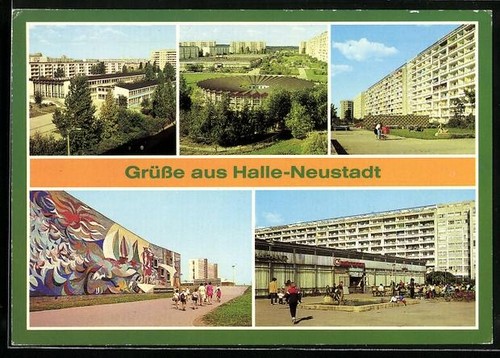 Halle neustadt saale - halle-neustadt, /saale