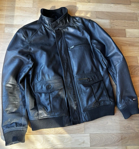 Tommy hilfiger lederjacke - tommy,