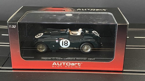 Autoart slotcar jaguar c - autoart,