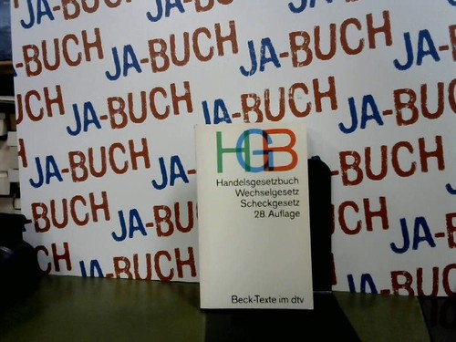 Handelsgesetzbuch hgb mit - handelsgesetzbuch, hgb: