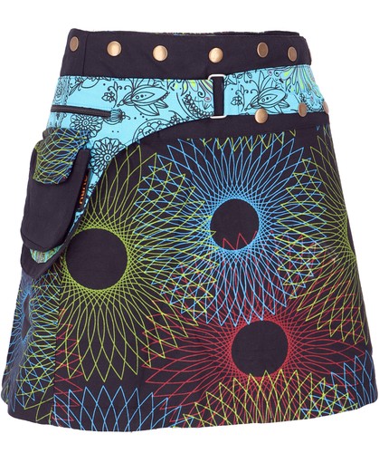 Wickelrock kurzer fusion - kurzer,