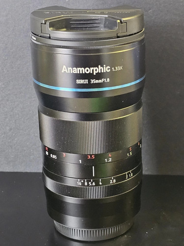 Sirui 35mm 8 anamorphic - sirui, f/1.8