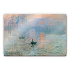 Glas Glasbild Monet -