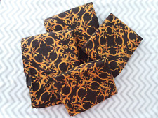 Edel 4tlg Barock Bettwäsche Ornamente Schwarz Gold Versace Look Bettbezug Rokoko