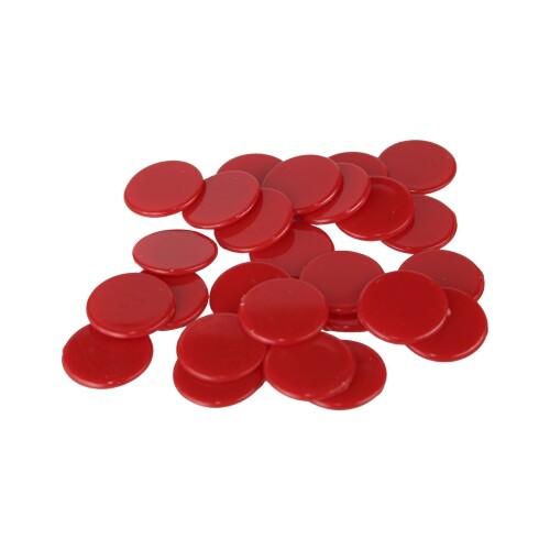 Spielchips rot - mm,