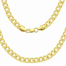 Herren Kette Gold vergoldet