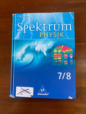 Spektrum Physik 7 / 8 Niedersachsen  Schroedel 9783507862913  