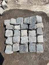 Basalt Mosaikpflaster Natursteinpflaster 6-8cm, gebraucht gereinigt