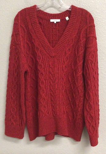 Vince red neck merino - vince,