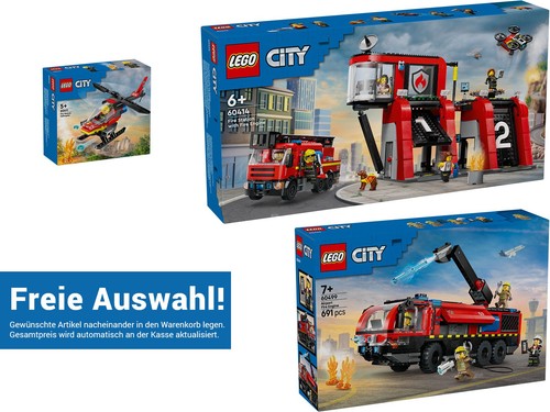 Lego city feuerwehr sets - sets,
