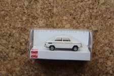 Modell Auto NSU TT 1000 weiß Busch 1:87 H0 48412