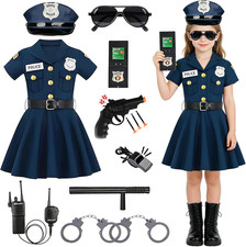 Polizei Kostüm Mädchen,Luxus