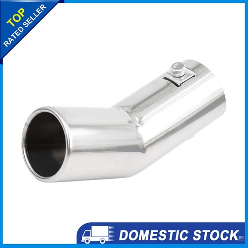 Chrom gebogen auspuff - gebogen,
