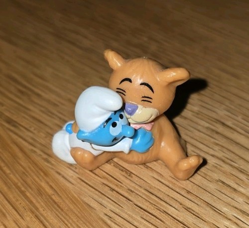 Figur baby schlumpf - Ü-ei-figur, "baby-schlumpf"