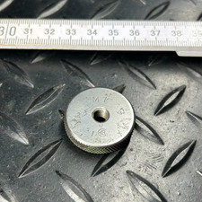 Gewindelehrring M 7 Gut