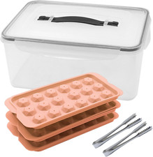 Eiswürfelform Box mit Deckel